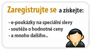 Pro registrovan� u�ivatele sleva 5%
