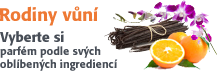 Parf�my - rodiny v�n�